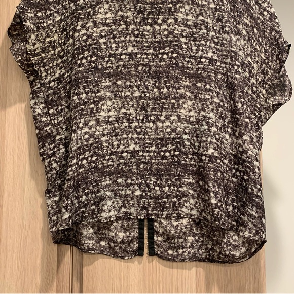 Joie Printed Silk Blouse - S - Picture 4 of 7